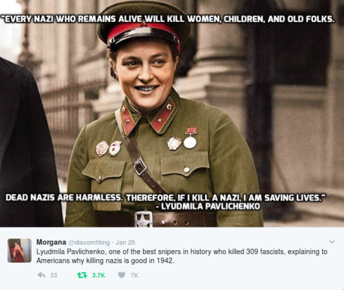 kenderfriend: memorystove: This honestly undersells how insanely badass this woman was. Nazis were s