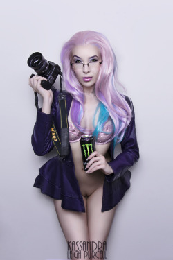 kassandraphoto:  Fashion Fantasy &amp; Fetish! Im down for it. Photographer &amp; Model: Kassandra Leigh   Oh, so delicious!