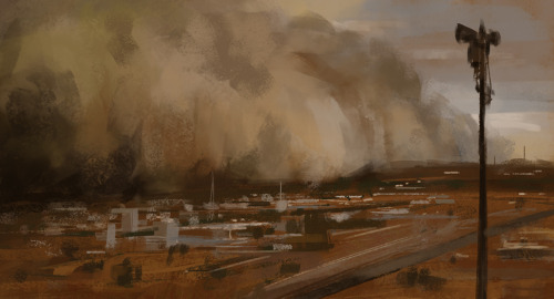 ‘Sandstorm’, 30 minute sketch