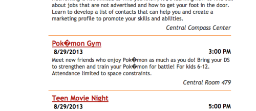 swirlsofhappy:  Ad for a Pokemon meeting at the Houston Library  6-12? Bullshit.