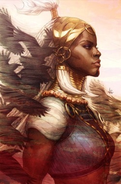 klawsofwakanda:  Shuri, by Stanley Lau: https://instagram.com/p/BfgTw9uA8af/    #Griot #BlackPanther