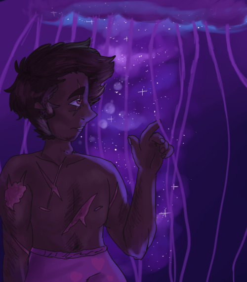V O I D F I S Hman i LOVE the void fish and magnus and i LOVED this scene so i had to draw it. this 