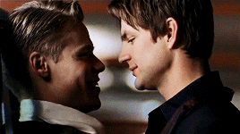 xroub:  #brian kinney totally not being in love with justin taylor