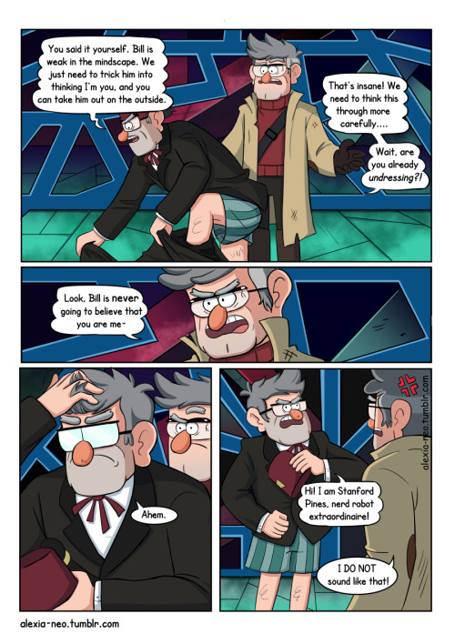 alexia-neo: The Great Switcheroo: Complete Finally finished the comic! I always wanted to illustrate
