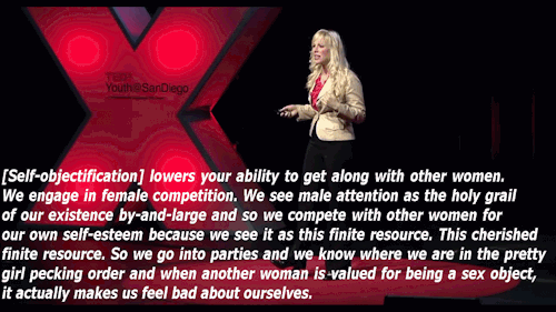 spookycha0s:donotcryout:exgynocraticgrrl-archive-deacti:The Sexy Lie, Caroline Heldman at TEDxYouth@