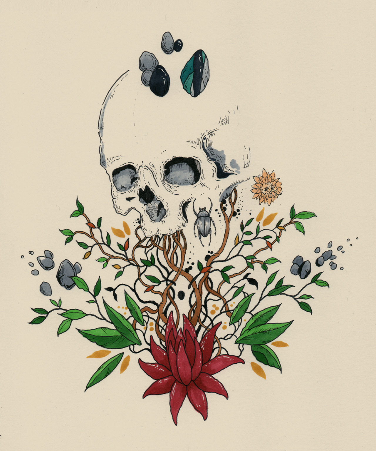 thestrangeforest: Autumnal Equinox by R. Gilbert   