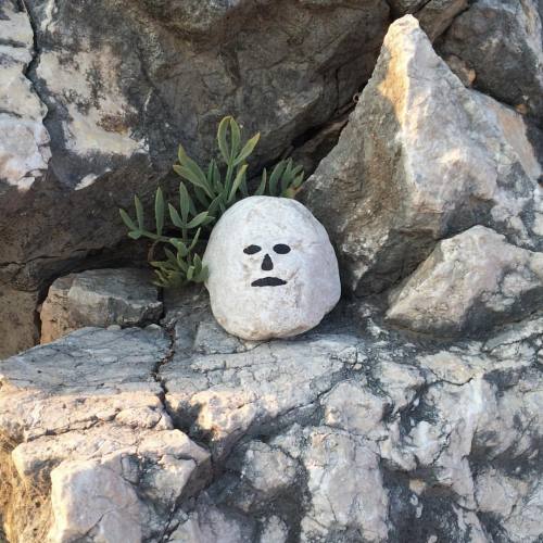 dominickesterton:  I marked this face upon a rock