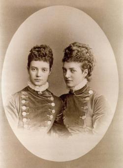 imperial-russia:  The charming Danish sisters - Empress Maria Fyodorovna of Russian and Queen Alexandra of United Kingdom 
