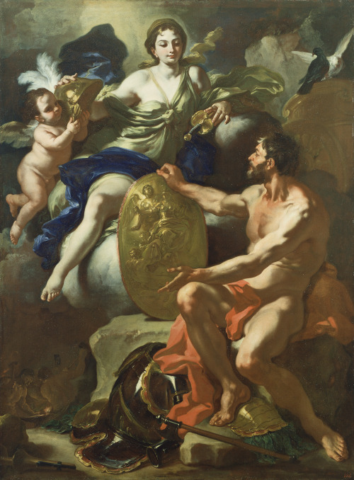 Venus at the Forge of VulcanFrancesco Solimena (Italian; 1657–1747)1704Oil on canvas J. Paul Getty M