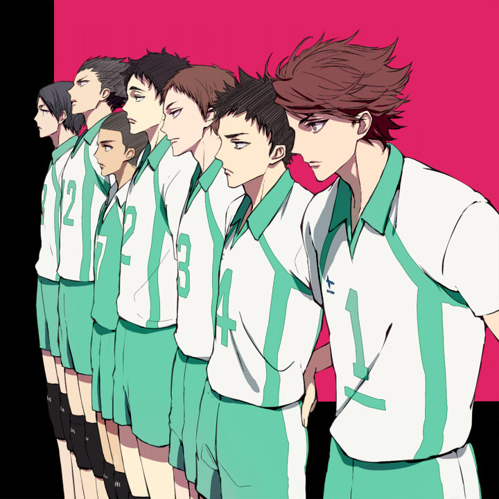 baked-mashed-potato:  Haikyuu Teams!! By: ジョカ(Please do not remove source)