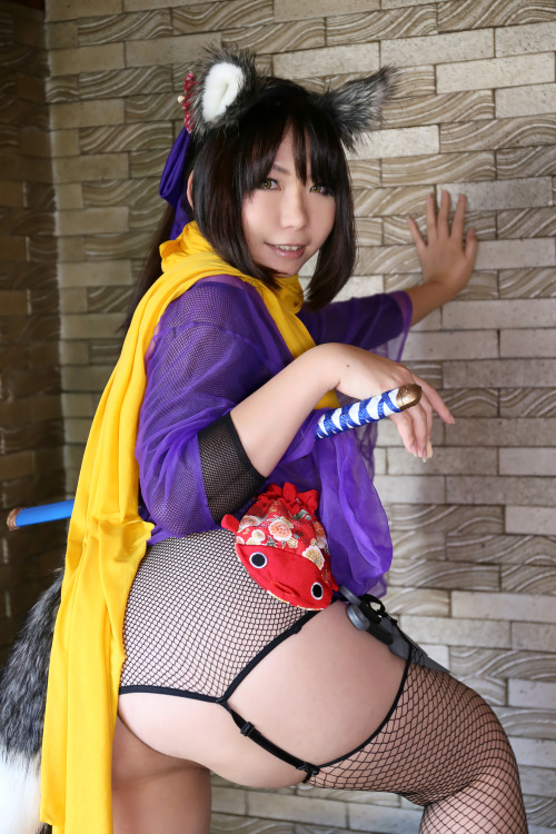 Cute Cosplay Girl Higurashi Rin (Kitsune-Chan) 1-33