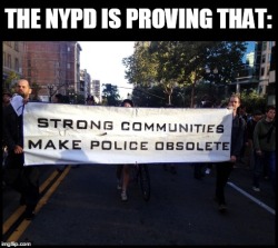 america-wakiewakie:  NYPD’s Unintended Social Experiment Results in New York City Not Errupting in Flames | AmericaWakieWakie Since December 22nd, following the killings of Officers Rafael Ramos and Wenjian Liu of the NYPD, policing-statistics