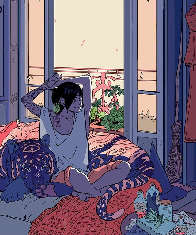 ousia-poetica:  It is possible to find a great friend where you can’t even imagine. Artist: Cassandra Jean