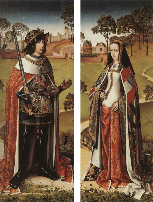 Master of Affligem [Netherlandish. c. 1480 - c.1520]Philip the Fair and Joan the Mad. c. 1495 - 1506