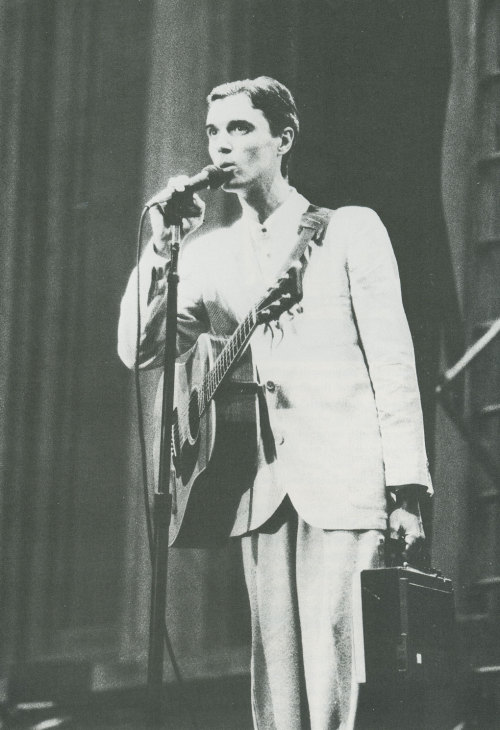 letalis:  David Byrne 