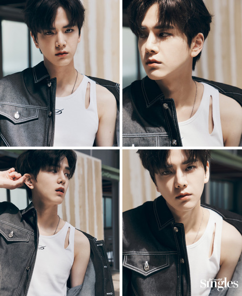 fyeahkoreanphotoshoots: Younghoon (The Boyz) - Singles Magazine May Issue ‘22 