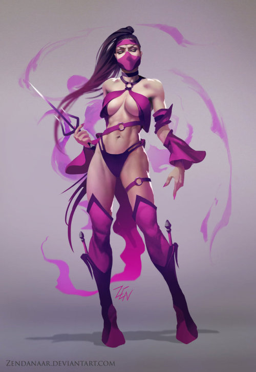 Kitana and Mileena by ZendanaarFollow KitanaFanPage on twitter | facebook | youtube | vimeo