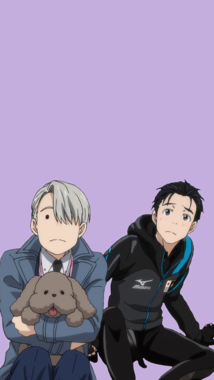 imagine-ice-babes:Yuri on Ice Lockscreens !For iPhone 6/7 please like/reblog if you use!reminder to 