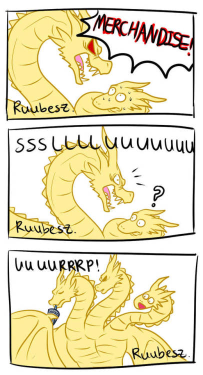 ruubesz-draws: I want Godzilla merch too… Inspired by this