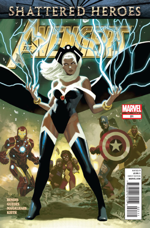 superheroesincolor:  Did you know that: Storm (Ororo Munroe) is one of the very few characters that has been active member of the big three marvel superhero teams: The X-Men, The Fantastic Four and the Avengers.  😍😍😍😍