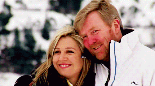 theroyalsandi: King Willem-Alexander and Queen Maxima during the annual winter photo session in Lech