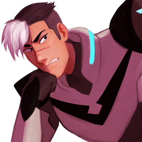inkymint: July 2016 vs April 2017 shiro is still the hardest vld character for me to draw, but I&rsq