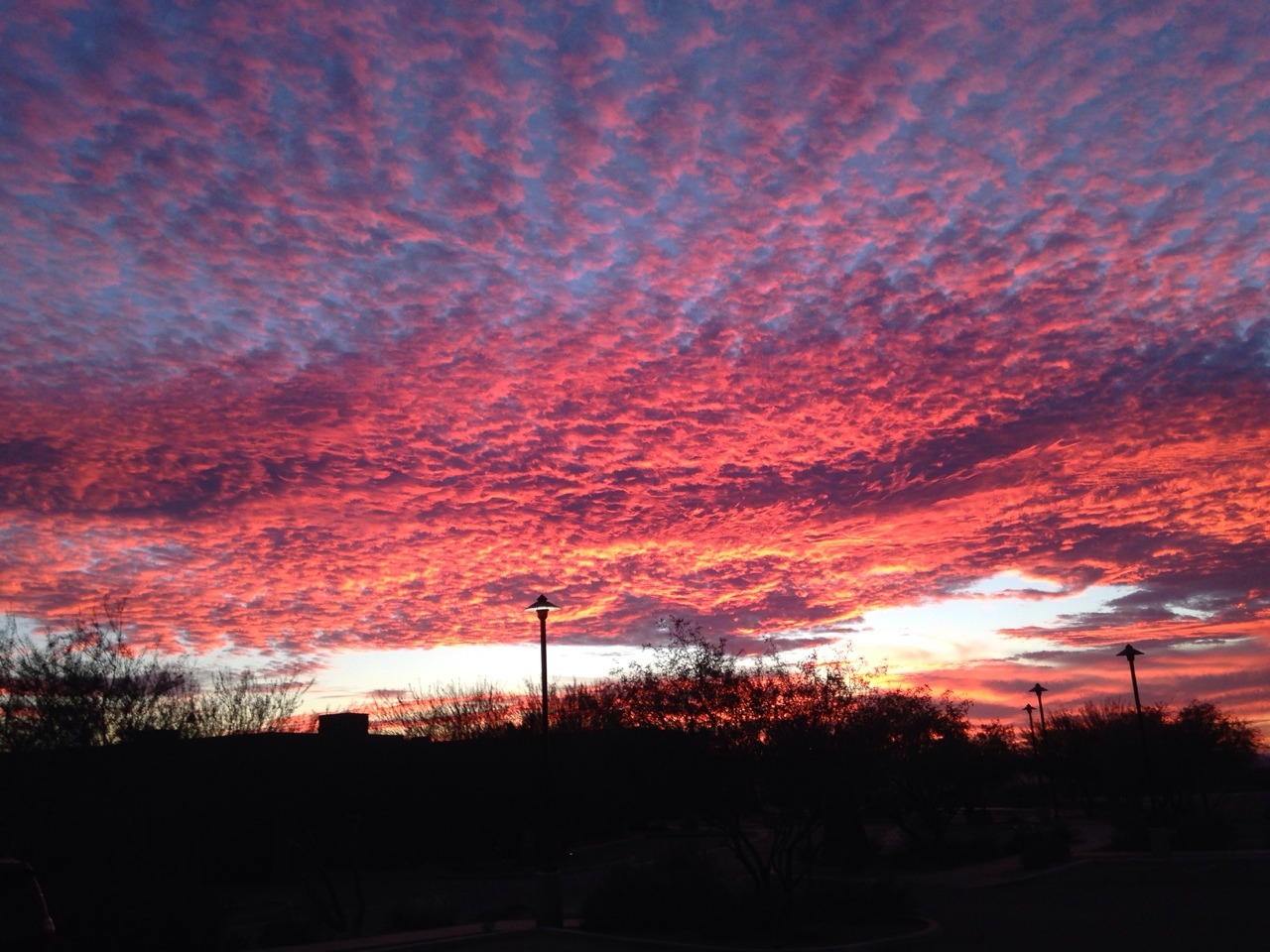 achingly:  sunset in arizona