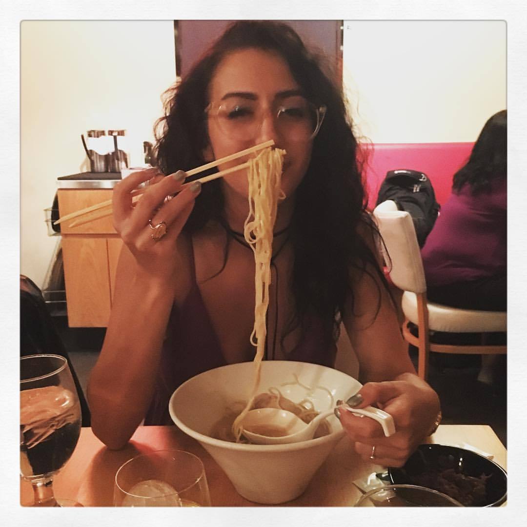 I&rsquo;m a happy ramen babe! 