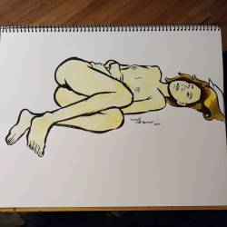 Figure drawing is always super fun. #art