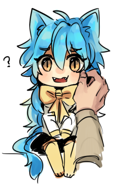 masasei:  nyaoba and minkitty with their owners uqu 