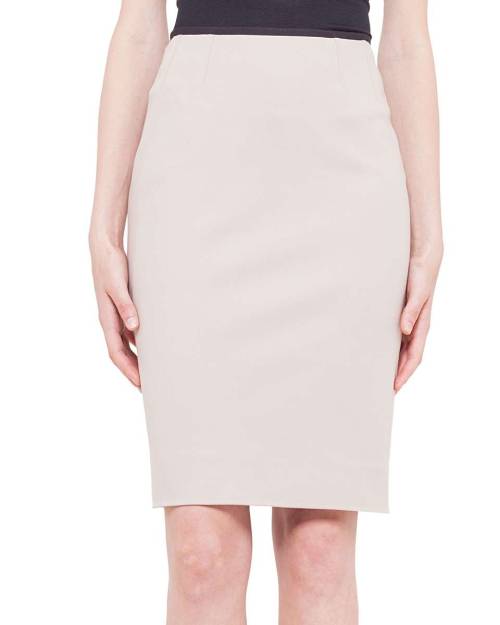 Contrast Waistband Techno Cotton Pencil SkirtYou&rsquo;ll love these Skirts. Promise!