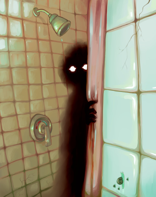 The Shadow Man Who Hides Behind Your Shower Curtain