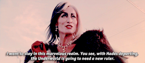 fairestregal:#“you see… i’m a really terrible person.” #yes, give that Underworld throne to Cruella 