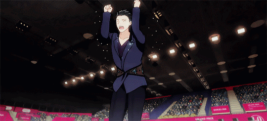 fyeahyurionice:  #probably yuri on ice fandom right now
