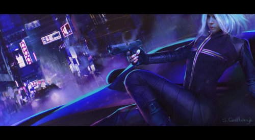 cyberclays:  CyberPunk Movie Shots - by Sergey Grechanyuk