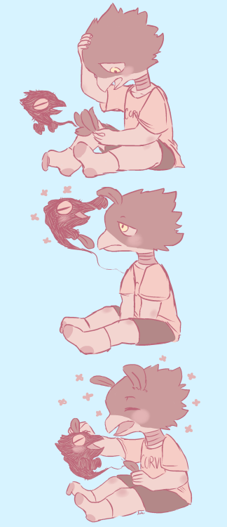 hullo-babs-stuff:bby tokoyami 