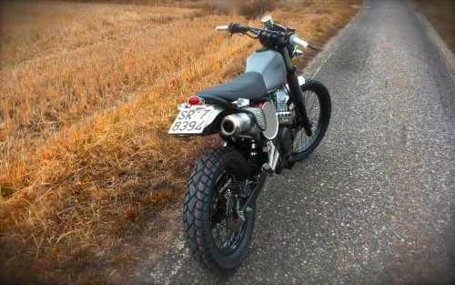 caferacerpasion:  Honda NX650 Scrambler by porn pictures