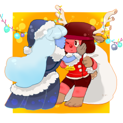 gragram:  Ruby＆SapphireXmas🎄／Valentine