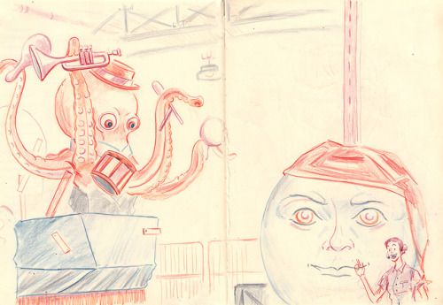 New Orleans sketchbook- some of the amazing bits and pieces from Mardi Gras world!
