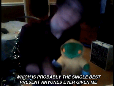 phandirectory:  You remember when I said Dan still had the toy Phil got him for Christmas