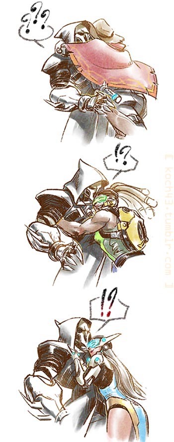 spatsula:  koch43:  Reaper needs love, and hugs. &gt;&gt; [FULLSIZE] Click