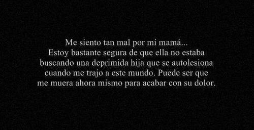 forget-and-pretend-be-happy:  Mi mamá dice que soy egoísta al pensar en mi muerte.