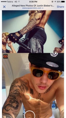 aussiecockboys:  Well we all knew it would be a matter of time!!! Justin Bieber cock pics of him hard!  Justin hard cock!😍