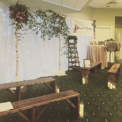 <p>Our little business has grown so much in the last few years, we are super excited to join Bridal Bliss Classic this year! Thank you to Ruth @carollynnevents for the beautiful flowers! And to Carrie and Shannon at @eventswithdesign for these gorgeous benches!!</p>