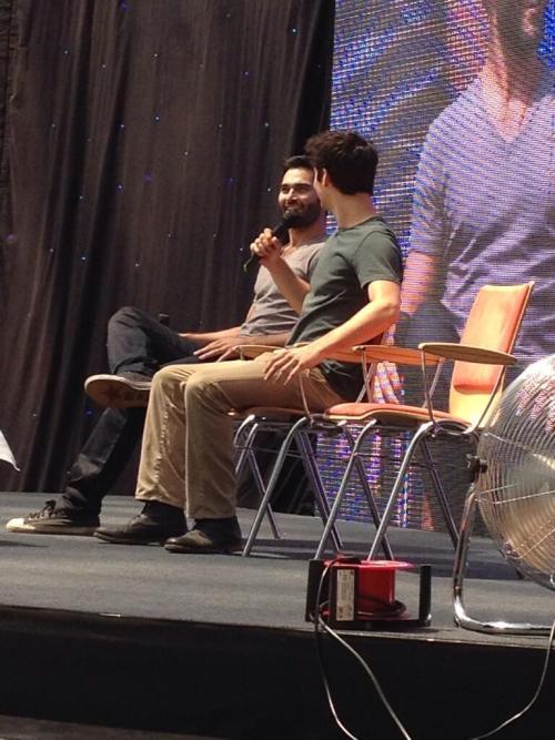 Dylan O'Brien And Tyler Hoechlin At Alpha Con (xxxx)