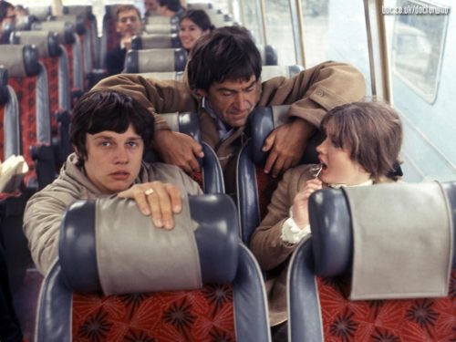 jellybabiesandfishcustard: During the filming of The Abominable Snowmen, in color 