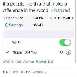 pettyforyourthoughts:  this is what the world needs to be like   This is cute but people can also steal your info this way? Don&rsquo;t connect to wireless networks you don&rsquo;t own/recognize