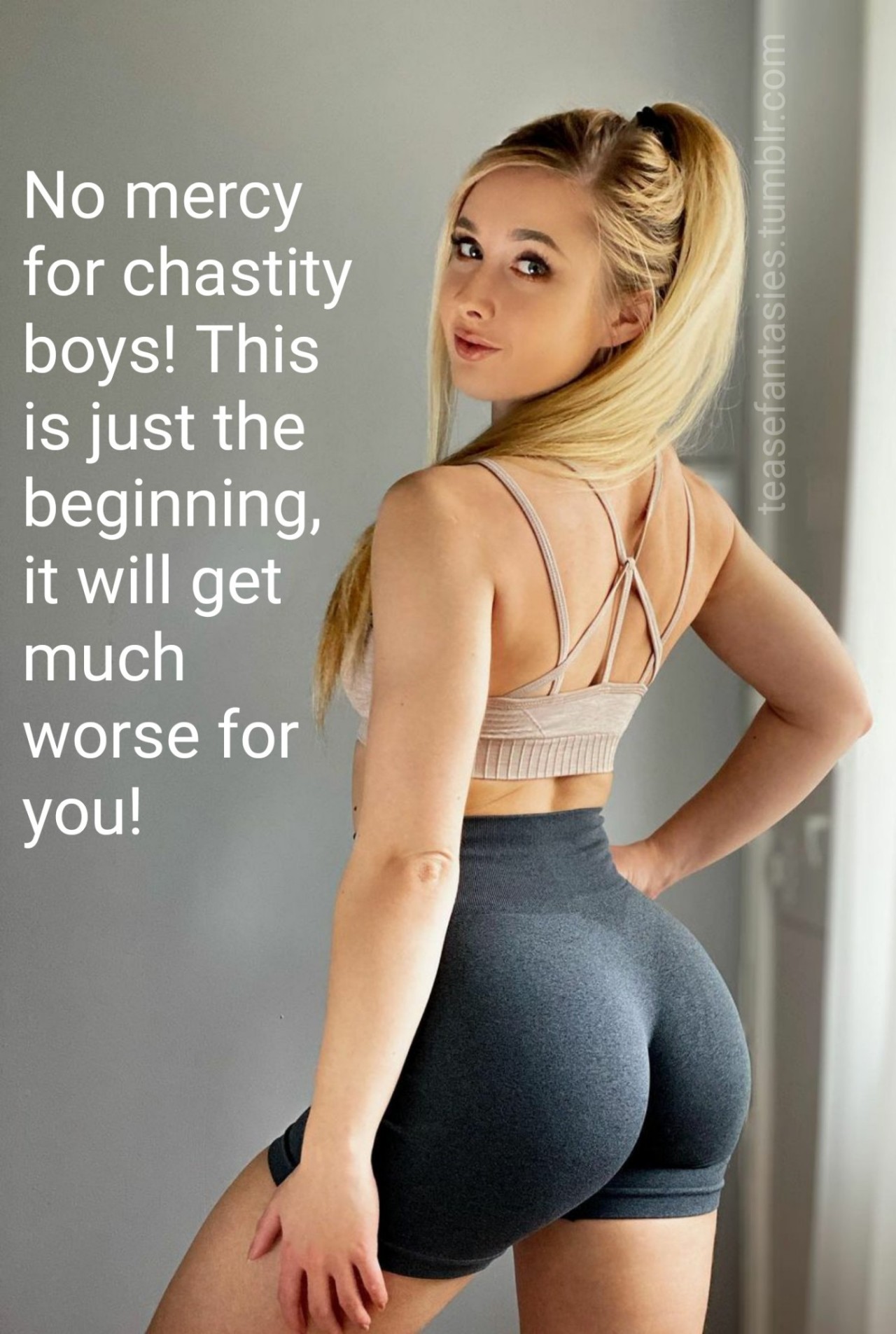 Chastity Tease Captions Tumblr