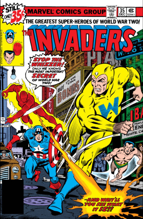 Though published in the 1970s, the Invaders comics were a flashback series set in World War II. 