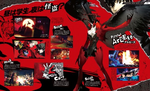 Here is some new information regarding Persona 5&rsquo;s game system and setting that was found in t